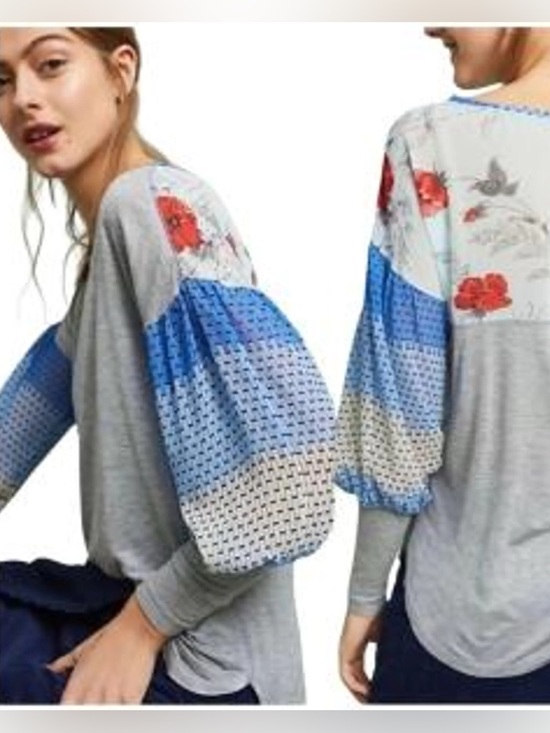 Anthropologie Tops - Anthropologie Raye Printed Top